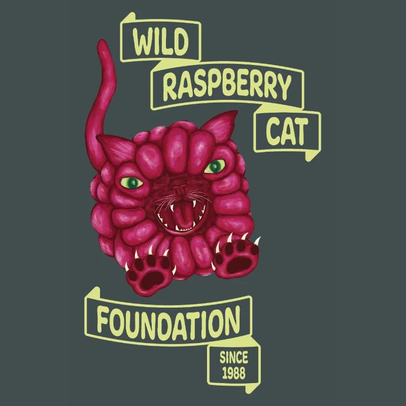 Wild Raspberry Cat