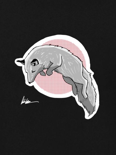 Jagd Schneefuchs