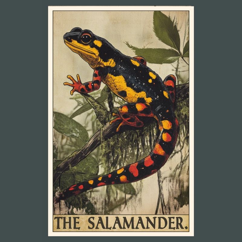 Feuersalamander Salamander