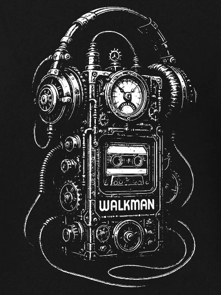 Retro-Steampunk-Walkman