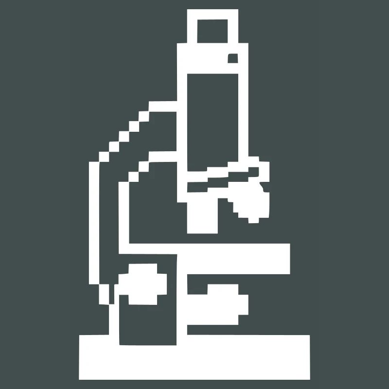 Laboratoire de microscope à pixels 8 bits