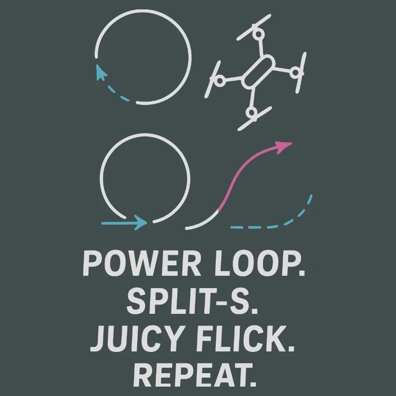 Power Loop Split-S Juicy Flick Repeat