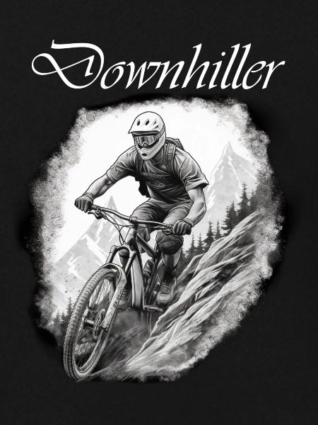 Downhiller weiß