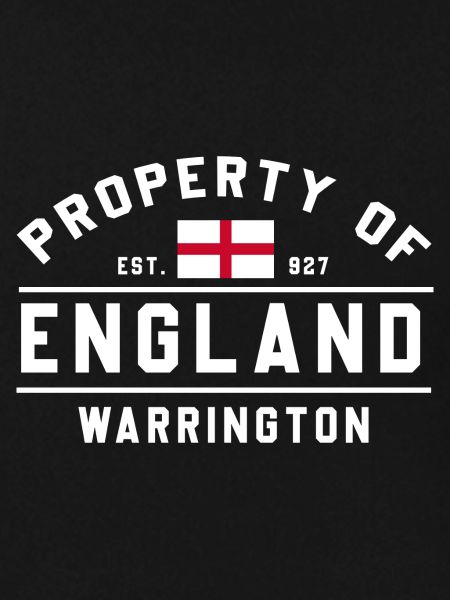 England Warrington Flag Design