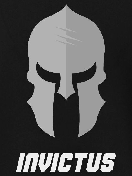 Spartanischer Krieger-Invictus-Helm