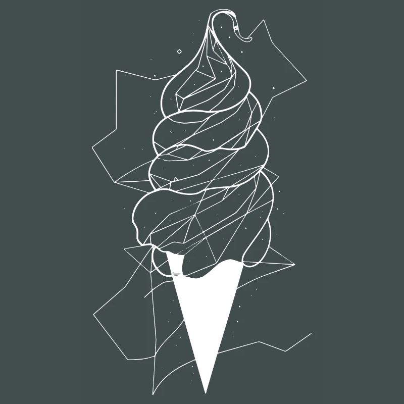 Eiswaffel Zeichnung