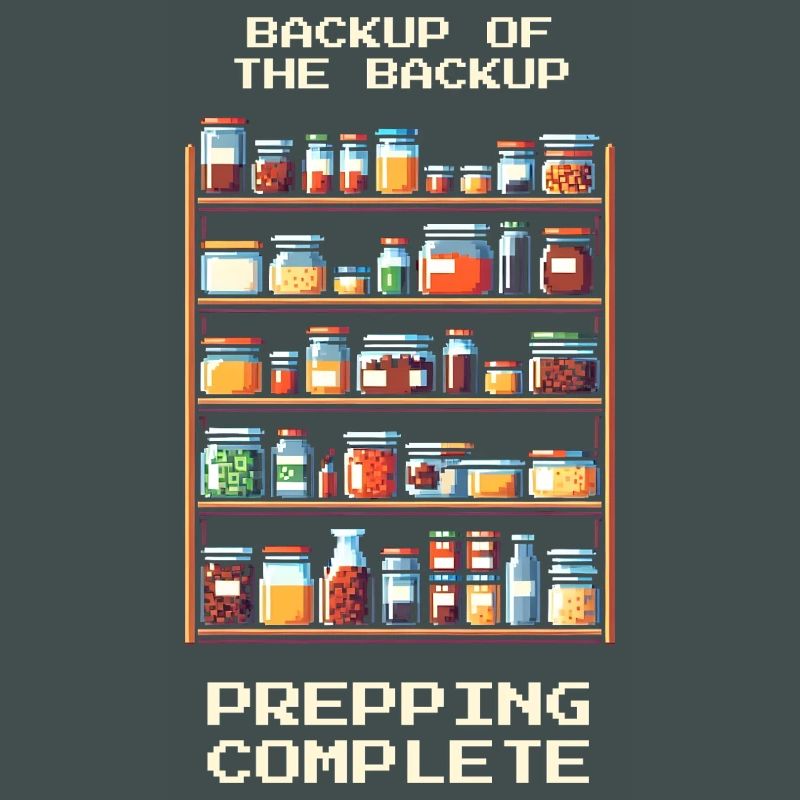 Backup des Backups | Prepping Humor
