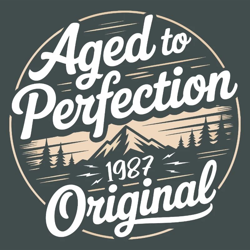 Vintage 1987 Né Rétro Original 1987