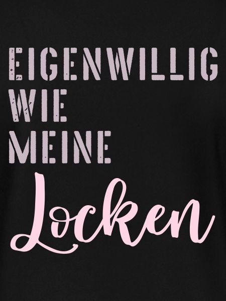 Haare Locken Eigenwillig