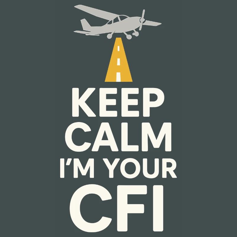 Fluglehrer Cfi Pilot Luftfahrtlehrer