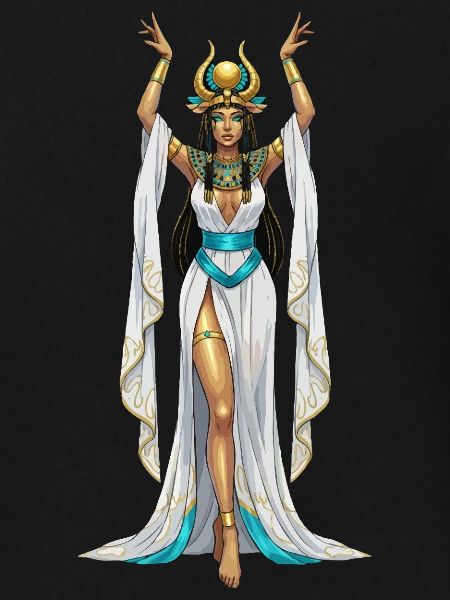 Egyptian Goddess Isis Cosplay