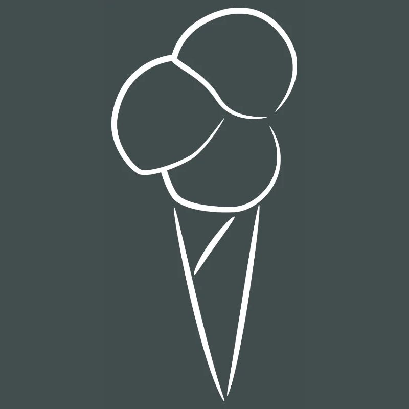 Dessin de crème glacée