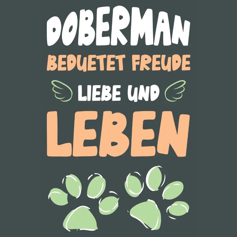Dobermann Liebe Leben