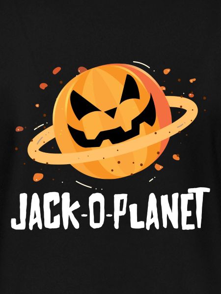 Halloween Pumpkin Face Jack-O-Planet