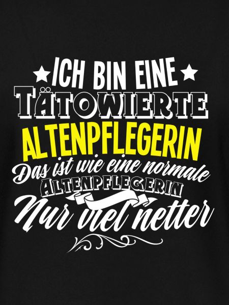 Altenpflegerin Tattoo