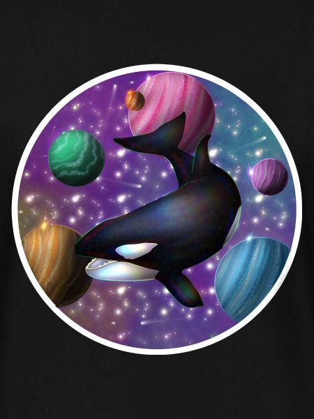 Orca im Raum
