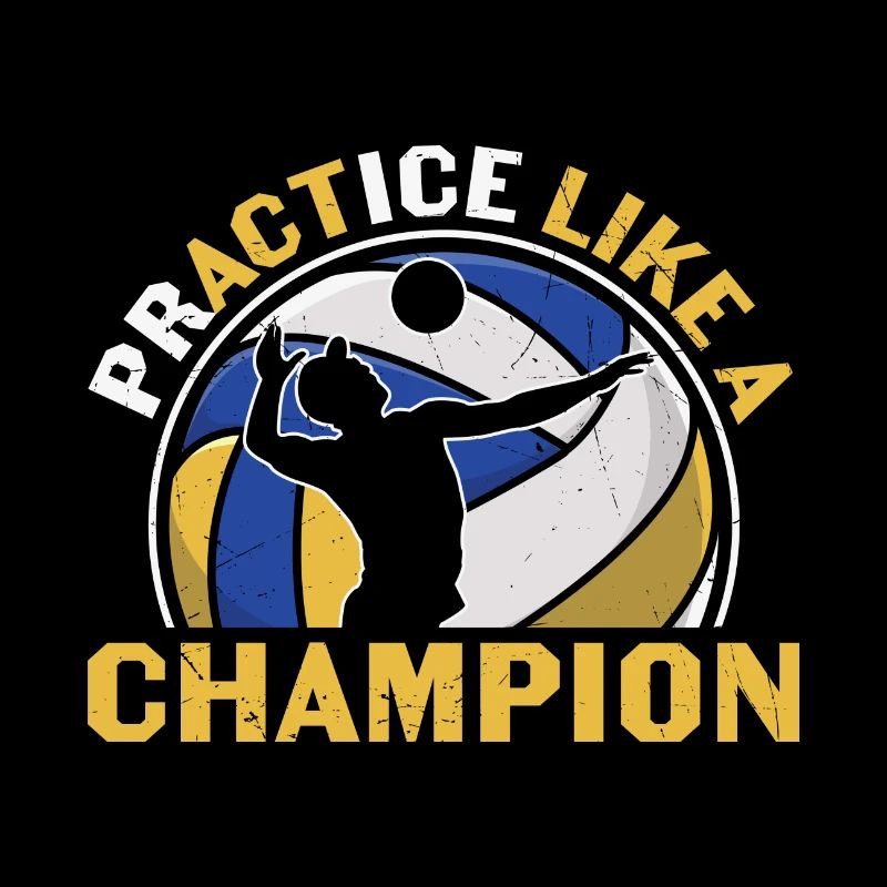 PrACTice wie ein Champion Volleyball