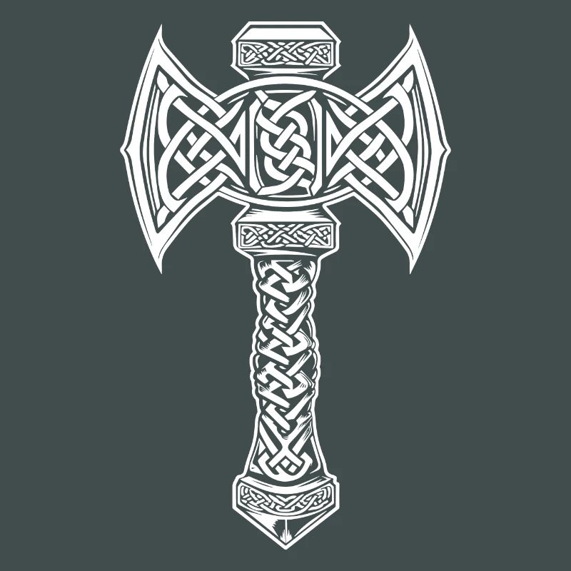 Mjöllnir Wikinger-Symbol