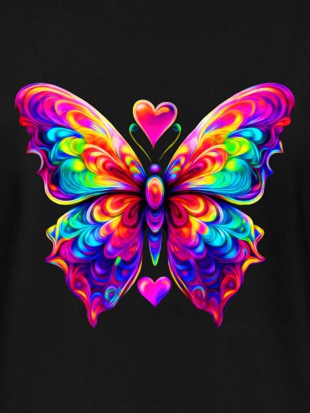Bunter psychedelischer Schmetterling