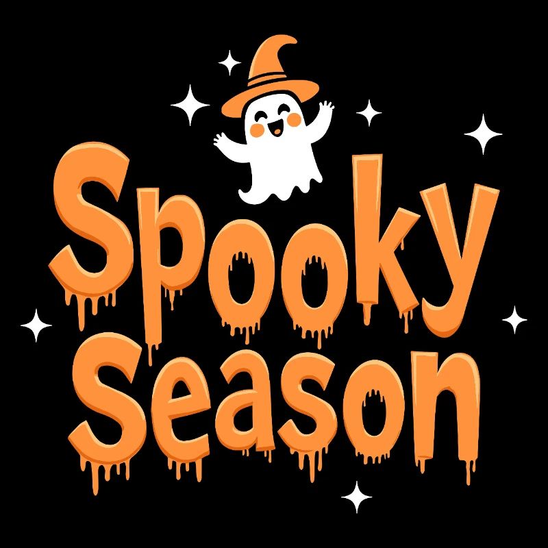 Spooky Season Halloween Funny Ghost
