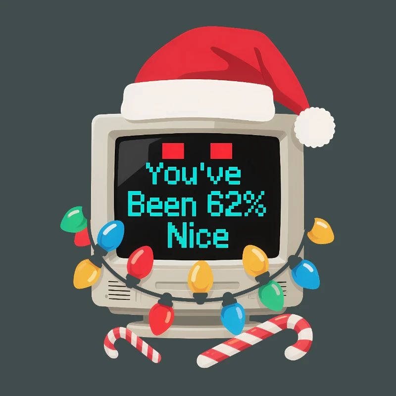 Computer Christmas AI Sarcastic Tech Gift