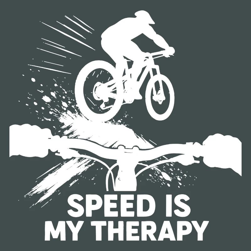 Downhill MTB POV Speed Therapy Gift