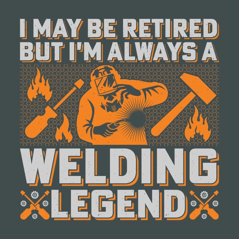 Welding Legend: Flames & Tools Welders
