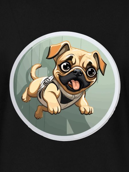 Squeaking Pug Sprinter
