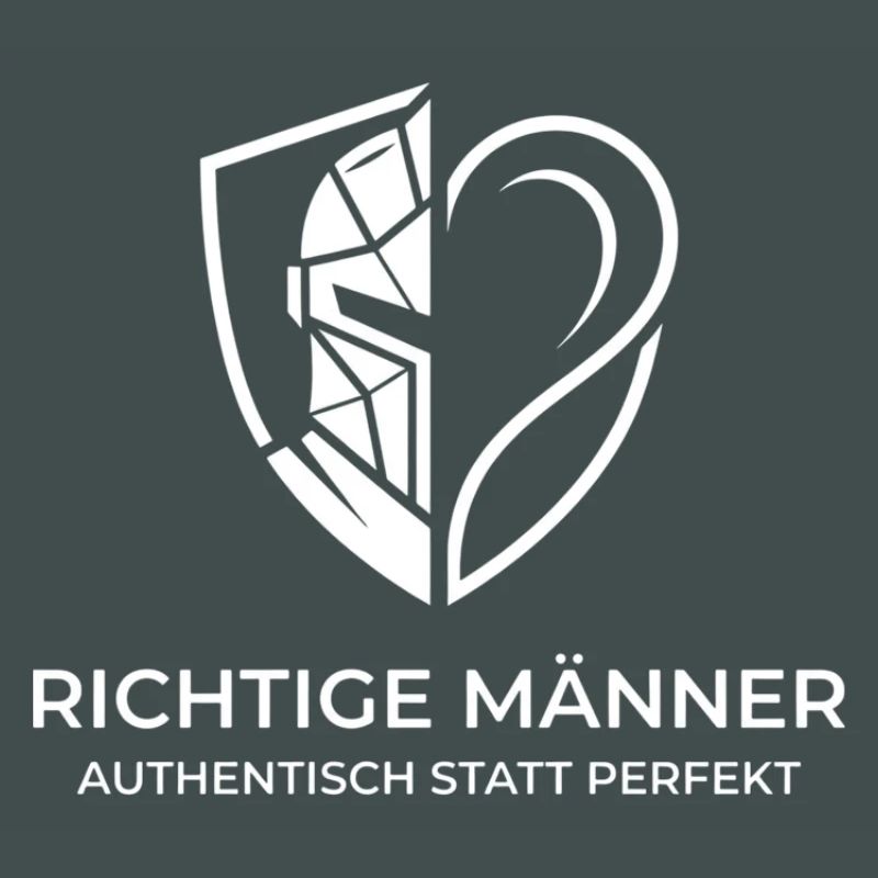 Authentische Männer Shield