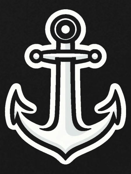 Anker Sticker einfach