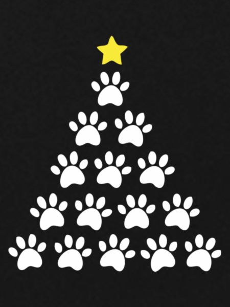 Weihnachtsbaum Pfote
