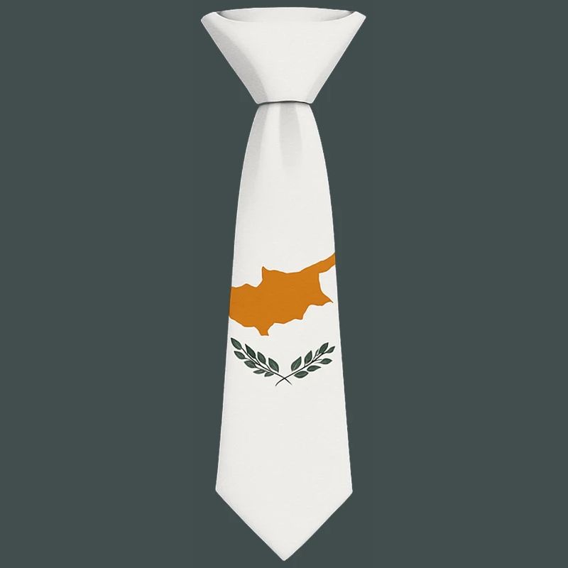 Cravate chypriote – Conception du drapeau