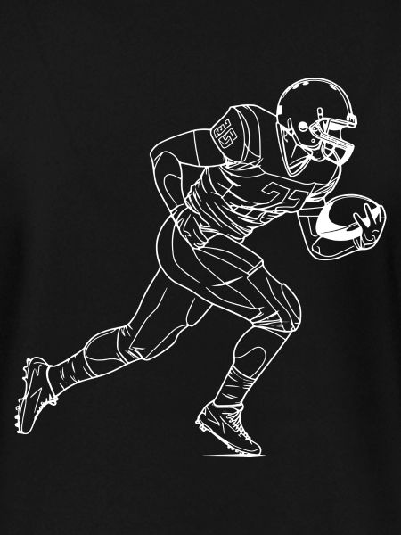 Football Player Drawing