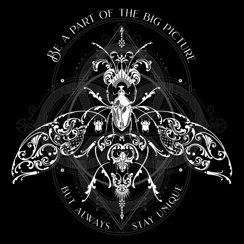 Insekten Muster Psychedelisch Bug Pattern