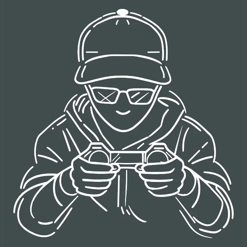 Gamer Drawing