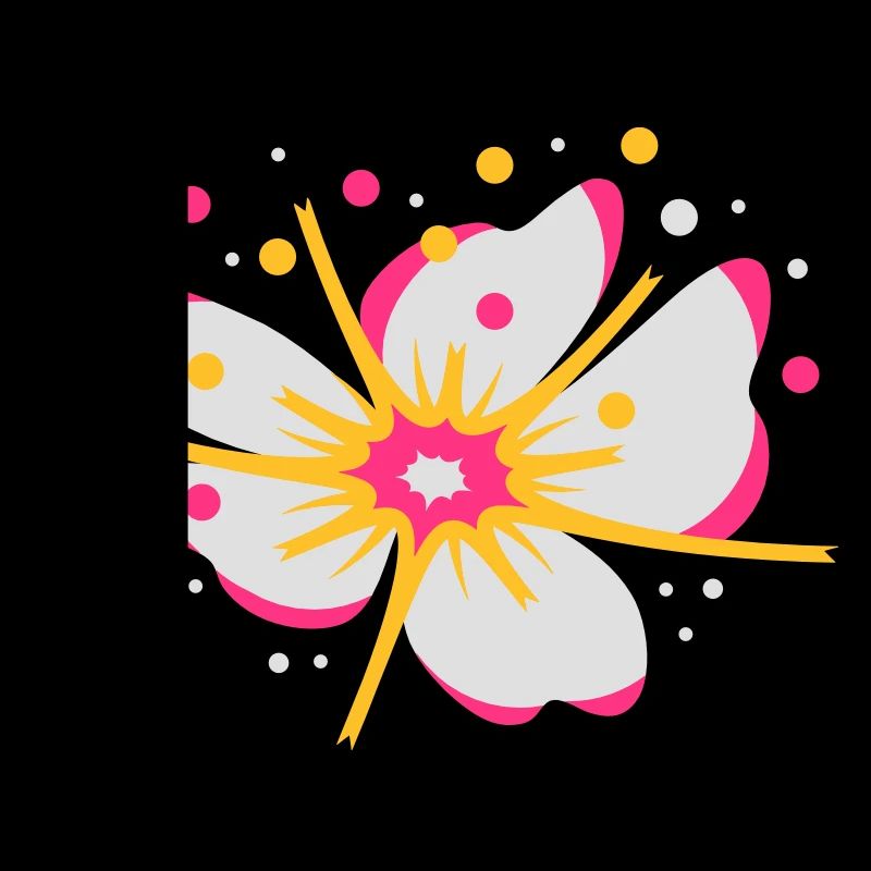 Kirschblüte mit Blütenstaub