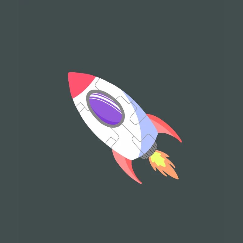 Space Rocket Pop Comic