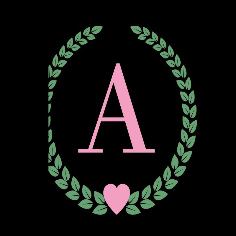 Letter A monogram
