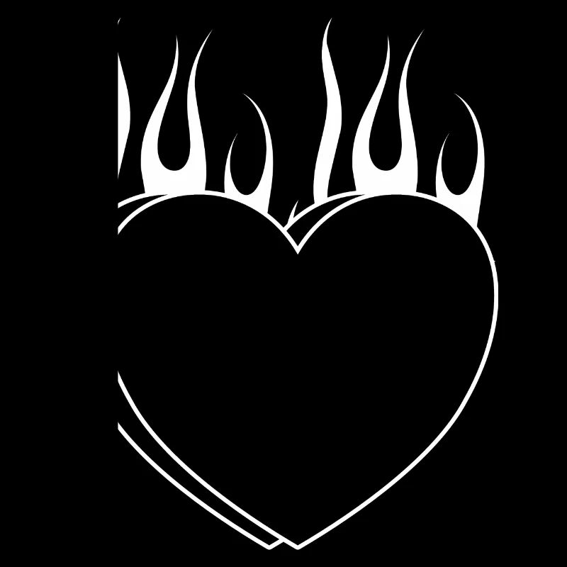 Burning heart
