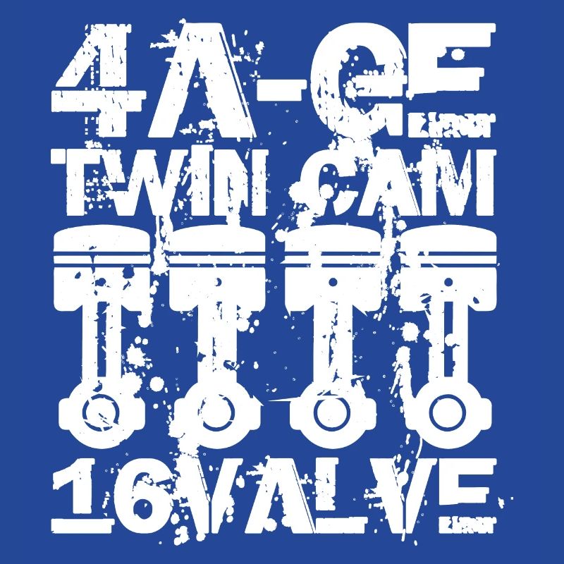 4A GE Twin Cam 16 Valve engine. The legendary engine