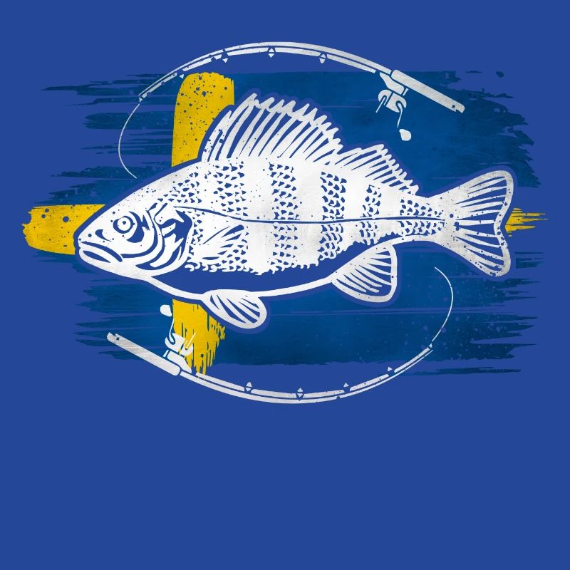 Perche de pêche de Suède