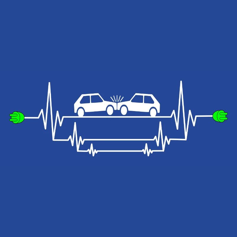 Gefährlicher E-Auto Unfall