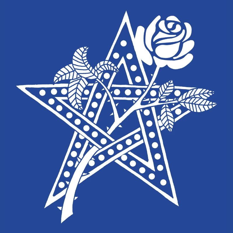 La rose blanche et l'étoile