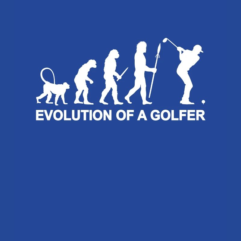 Evolution eines Golfers