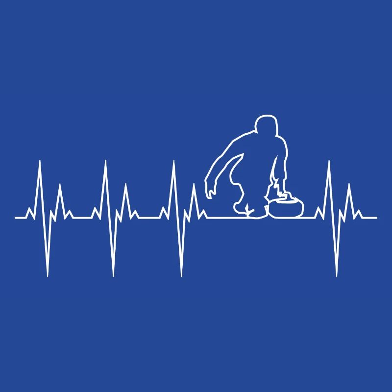 Curling électrocardiogramme ECG