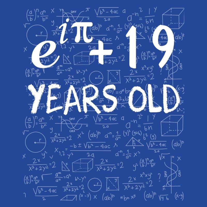 18th birthday 18 years old Euler Identity math