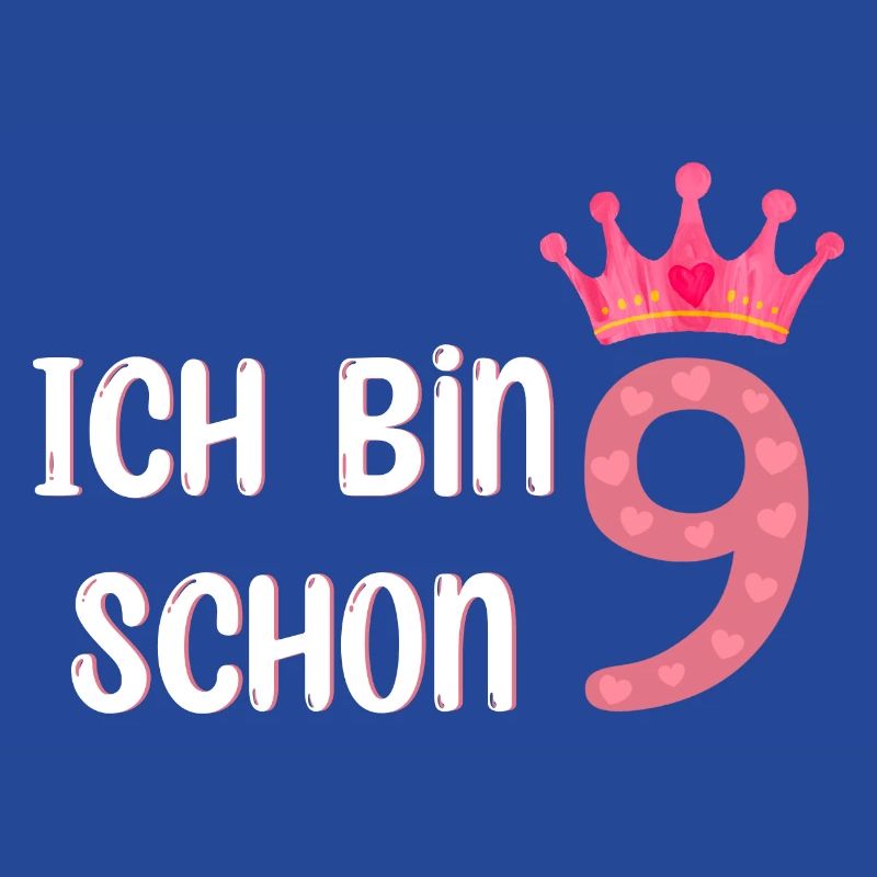 Ich bin schon 9