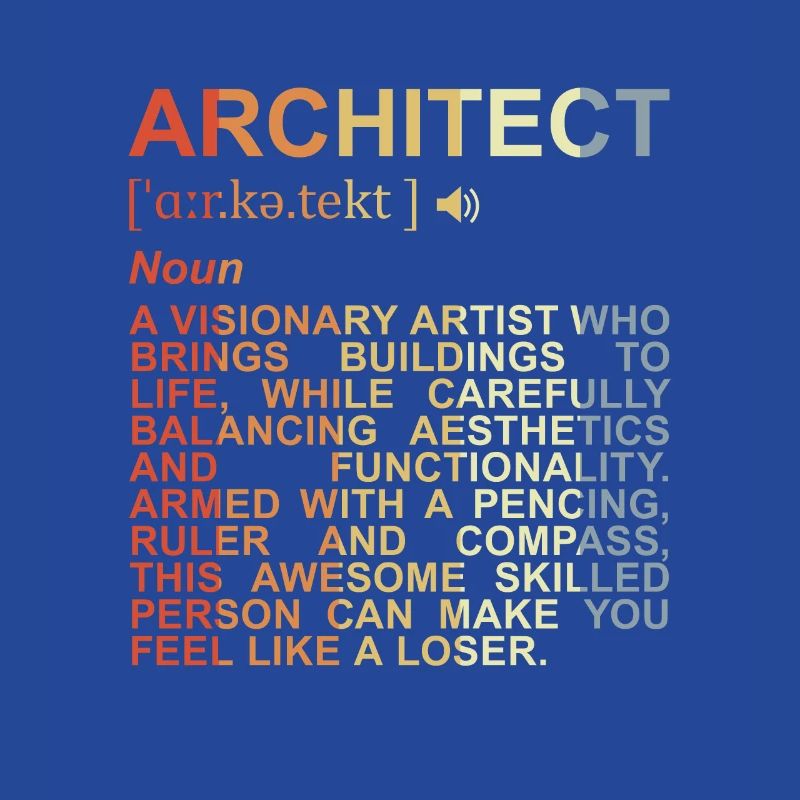 Architecte Explication des termes