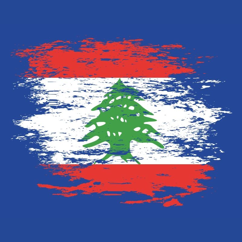 Drapeau du Liban utilisé