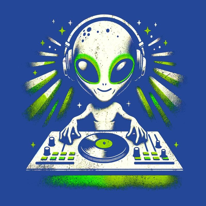 Alien DJ Vibes – Conception de rythmes verts cosmiques